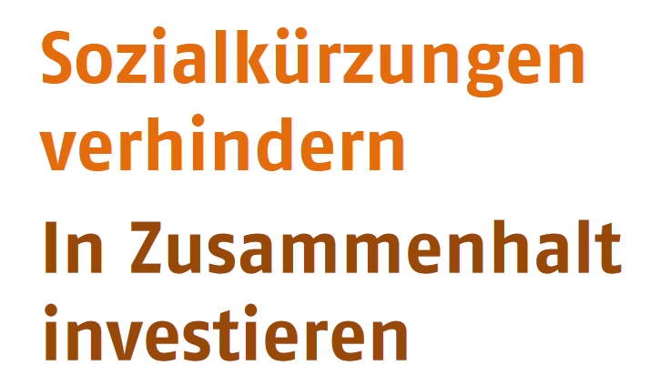 Haushaltsplanungen 2025: kleinster Nenner, kein großer Wurf – Erhalt des Deutschlandtickets – Sozialkürzungen verhindern, in Zusammenhalt investieren – Immer weniger Sozialwohnungen