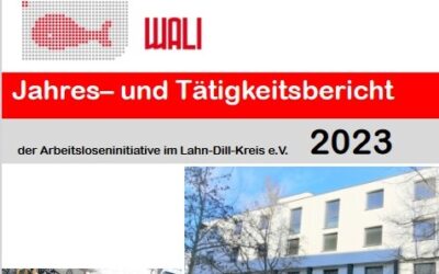 Unser Tätigkeitsbericht des letzten Jahres kann auf unserer Website herunter geladen werden