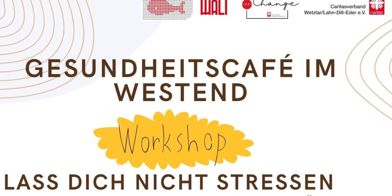 Workshop im Rahmen des Gesundheitscafés am 15. Oktober