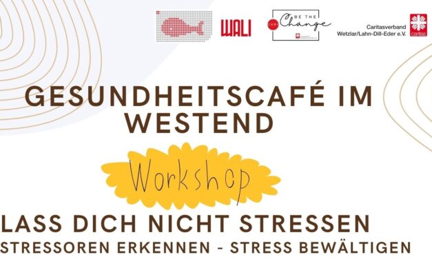 Workshop im Rahmen des Gesundheitscafés am 15. Oktober